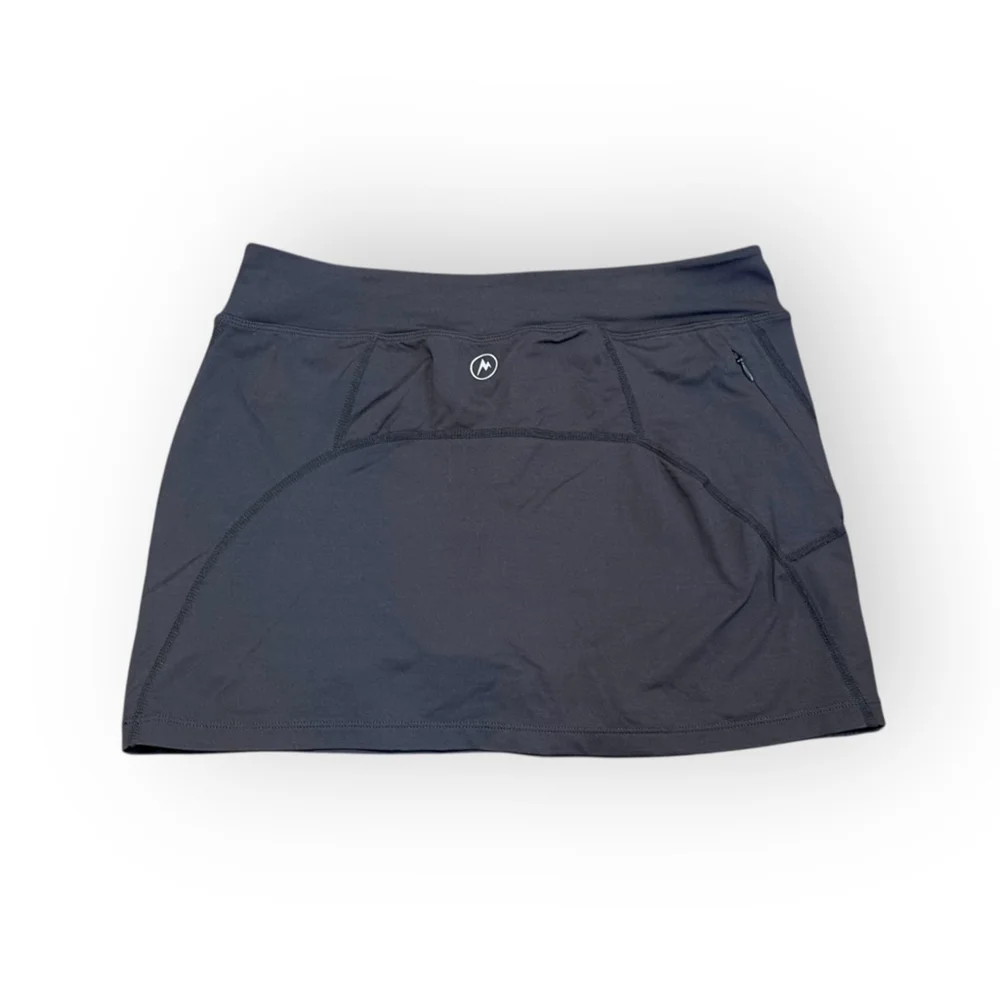 Marmot Women's Large Activewear Skirt Skorts Lined Charcoal Gray Sz S​​ - Picture 2 of 9